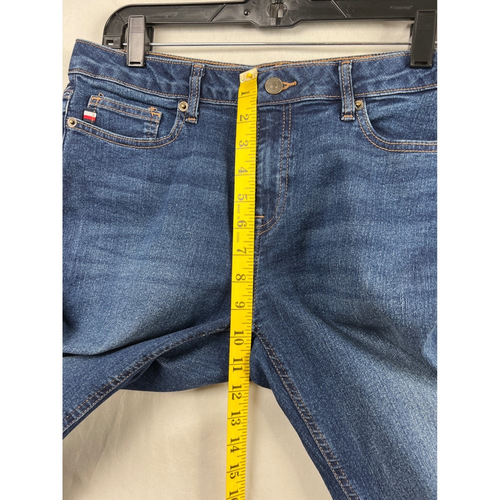 Tommy Hilfiger Tribeca Bootcut Jeans Womens 8 Dark Wash Stretch Mid Rise Denim - Picture 5 of 10